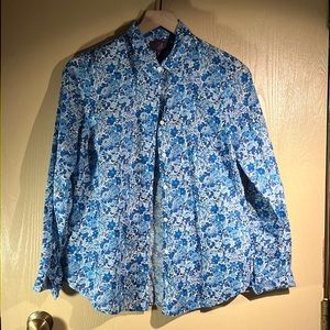 JCrew Liberty of London button up shirt